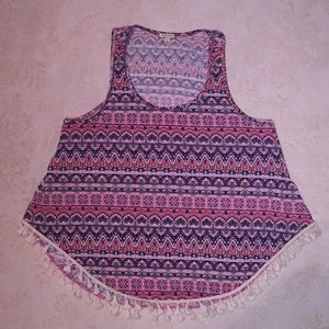 Patterned tank top